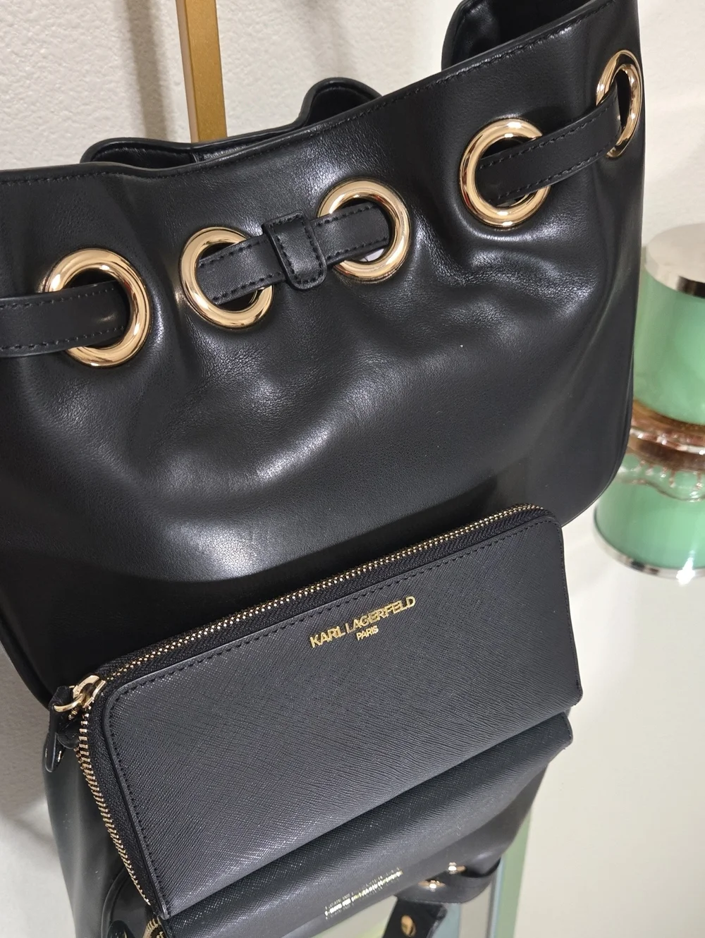 Karl Lagerfeld elegant black